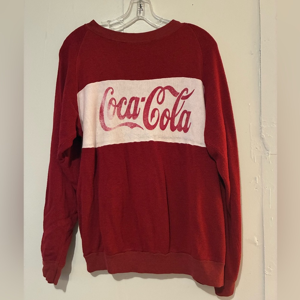 Vintage Coca-Cola Red Sweatshirt